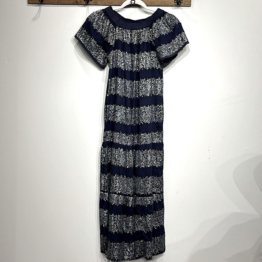 Oliphant Maxi off the shoulder Dress